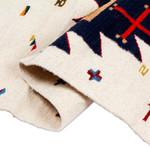 Zapotec wool area rug, 'Serene Landscape' (3x5) - Geometric Patterned 100% Wool Area Rug in Earth Tones (3x5)