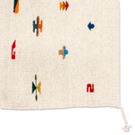 Zapotec wool area rug, 'Serene Landscape' (3x5) - Geometric Patterned 100% Wool Area Rug in Earth Tones (3x5)