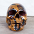 Ceramic sculpture, 'Balam Jaguar' - Handcrafted Mayan Ceramic Skull Sculpture from Mexico (image 2b) thumbail