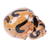 Ceramic sculpture, 'Balam Jaguar' - Handcrafted Mayan Ceramic Skull Sculpture from Mexico (image 2c) thumbail