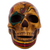 Ceramic sculpture, 'Quetzalcóatl' - Mexican Ceramic Skull Sculpture with Quetzalcóatl (image 2e) thumbail