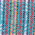 Baumwollschal - mehrfarbiger Schal aus 100 % Baumwolle aus Mexiko