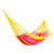 Hammock, 'Candy Delight' (double) - Hand Woven Nylon Pink Yellow Hammock (Double) from Mexico (image 2a) thumbail