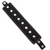 Leather wristband bracelet, 'Shining Dots' - Metal Accent Leather Wristband Bracelet Black from Mexico