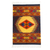Wool area rug, 'Mariposas Under the Rain' (4x6.5) - Hand Woven Wool Area Rug Multicolored from Mexico (4x6.5) thumbail