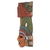 Ceramic mask, 'Mayan Pyramid' - Hand Painted Ceramic Mayan Wall Mask from Mexico (image 2b) thumbail