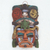 Ceramic mask, 'Sun and Moon Tortoise' - Hand Painted Ceramic Mayan Turtle Mask from Mexico thumbail