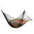 Hammock, 'Copper Mountain' (single) - Nylon Rope Hammock in Moss Green and Copper (Single) Mexico (image 2a) thumbail