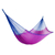 Hammock, 'Berry Blossom' (double) - Hand Woven Pink and Blue Nylon Hammock from Mexico (Double) (image 2a) thumbail