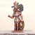Ceramic sculpture, 'Chaan Muan, Maya Ruler' - Original Sculpture of Bonampak Maya Ruler Signed by Artist (image 2c) thumbail