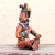 Ceramic sculpture, 'Palenque Lord' - Original Ceramic Sculpture of a Maya Lord from Palenque (image 2c) thumbail