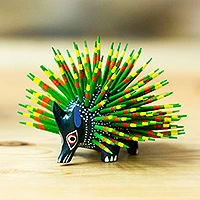 Cute Porcupine in Green