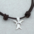 Anhänger-Halskette aus Sterlingsilber, 'Widder-Mond'. - Taxco Sterling Silber Widder-Anhänger-Halskette aus Mexiko