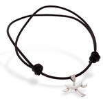 Sterling silver pendant necklace, 'Libra Moon' - Taxco Sterling Silver Libra Pendant Necklace from Mexico