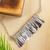 Sterling silver pendant necklace, 'Chime Garland' - Sterling Silver Pendant Necklace by Mexican Artisans thumbail