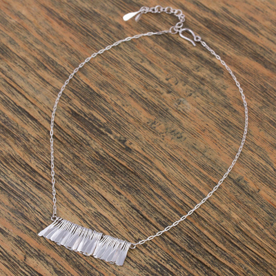 Collar colgante de plata esterlina - Collar con Dije de Plata Esterlina por Artesanos Mexicanos