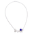 Lapis lazuli pendant necklace, 'Blue Bubble' - Lapis Lazuli and Sterling Silver Mexican Pendant Necklace (image 2e) thumbail
