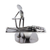 Recycled metal figurine, 'Chiropractic' - Handmade Chiropractic Recycled Metal Figurine from Mexico (image 2a) thumbail