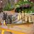 Marble chess set, 'Worthy Match' - Marble Chess Set in Beige and Black from Mexico thumbail
