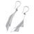 Silver dangle earrings, 'Freedom of Movement' - High-Polish 950 Silver Dangle Earrings from Mexico (image 2d) thumbail
