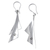 Silver dangle earrings, 'Freedom of Movement' - High-Polish 950 Silver Dangle Earrings from Mexico (image 2e) thumbail