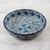 Ceramic serving bowl, 'Road to Guanajuato' - Ceramic Serving Bowl with Hand Painted Motifs thumbail