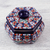 Decorative ceramic box, 'Guanajuato Glory' - Handmade Ceramic Decorative Box from Mexican Artisan thumbail