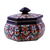 Decorative ceramic box, 'Guanajuato Glory' - Handmade Ceramic Decorative Box from Mexican Artisan (image 2d) thumbail