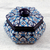 Decorative ceramic box, 'Guanajuato Pride' - Mexican Decorative Ceramic Box with Hand Painted Motifs thumbail