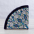 Ceramic napkin holder, 'Road to Guanajuato' - Ceramic Napkin Holder Handcrafted in Green and Blue (image 2b) thumbail