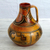 Ceramic decorative vase, 'Legacy of the North' - Handcrafted Vintage Style Ceramic Pitcher Vase from Mexico thumbail