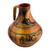 Ceramic decorative vase, 'Legacy of the North' - Handcrafted Vintage Style Ceramic Pitcher Vase from Mexico (image 2a) thumbail
