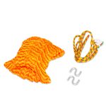 Hammock, 'Daffodil Dreams' (double) - Handwoven Double Maya Hammock in Daffodil from Mexico