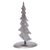 Recycled metal sculpture, 'Christmas Tree Gleam' - Recycled Metal Christmas Tree Sculpture from Mexico (image 2b) thumbail