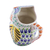 Ceramic creamer, 'Night Bird' - Handcrafted Majolica Ceramic Owl Creamer from Mexico (image 2f) thumbail