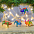 Wood ornaments, 'Colorful Alebrije Pigs' (set of 4) - Four Hand-Painted Pig Alebrije Ornaments from Mexico (image 2) thumbail