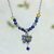 Lapis lazuli pendant necklace, 'Serenity Dove' - Lapis Lazuli and Silver Dove Pendant Necklace from Mexico (image 2) thumbail