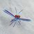 Wood alebrije sculpture, 'Sweet Freedom in Blue' - Handcrafted Blue Copal Wood Dragonfly Sculpture from Mexico (image 2c) thumbail