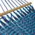 Hammock, 'Sea and Sky' (single) - Single Blue and Turquoise Hand Woven Hammock from Mexico (image 2b) thumbail