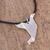 Sterling silver pendant necklace, 'Flying Origami Dove' - Sterling Silver Origami Bird Pendant Necklace from Mexico