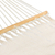 Nylon hammock, 'Natural Rest' (single) - Hand Woven Ivory Hammock from Mexico (single) (image 2c) thumbail