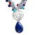 Conjunto de joyas con Múltiples gemas - Juego de aretes y collar con cuentas de gemas Múltiples de México