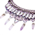 Amethyst beaded necklace, 'Delicate Purple' - Amethyst and Sterling Silver Beaded Necklace from Mexico (image 2e) thumbail