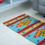 Wool area rug, 'Pretty Sky' (2x3) - Handwoven Geometric Wool Area Rug (2x3) from Mexico (image 2b) thumbail