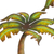 Steel wall art, 'Twin Palms' - Hand Crafted Palm Tree Steel Wall Art from Mexico (image 2c) thumbail