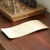 Marble tray, 'Earth's Whisper' - Modern Rectangular Tray in Natural Mexican Marble (image 2) thumbail