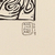'Turtle' - Turtle Hearts Black and White Signed Linoleum Block Print (image 2c) thumbail