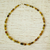 Amber beaded necklace, 'Fresh and Simple' - Mexican Hand Strung Natural Amber Beaded Necklace