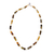 Amber beaded necklace, 'Fresh and Simple' - Mexican Hand Strung Natural Amber Beaded Necklace thumbail