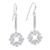 Sterling silver dangle earrings, 'Splendorous Sparkle' - Sterling Silver Dangle Earrings from Mexico
